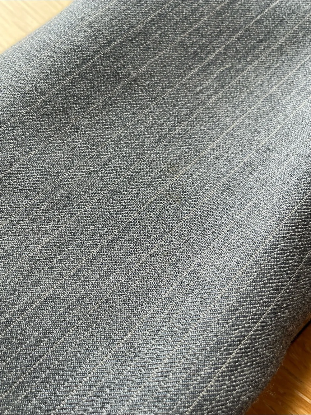 Men's Vintage Western Three-Piece Suit, Blueish-Gray